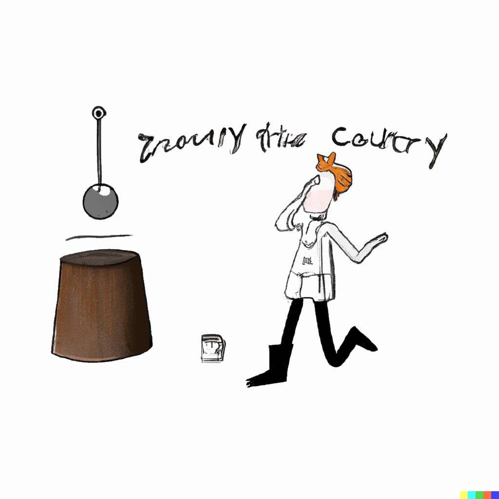 the discovery of gravity, by Tim Burton